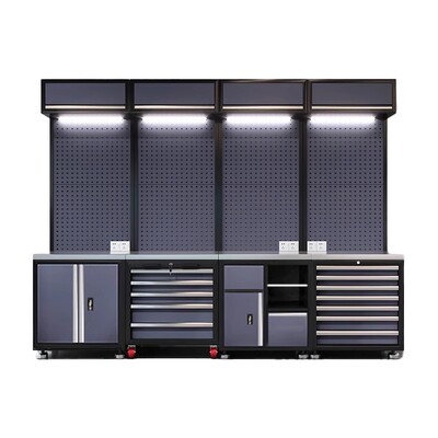 4S店工作站汽修组合工具柜工具车多功能推车自行车维修车间工作台