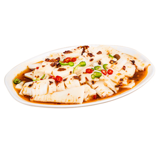 鑫莼魔芋素腰花宽素毛肚500gX4袋低脂代餐素食拌菜火锅麻辣烫食材