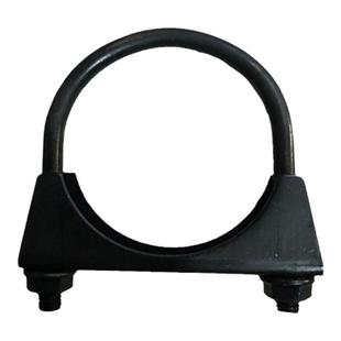 东雨黑色强力高压加厚卡箍管夹装船用抱箍排气管箍固定件