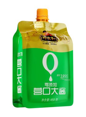 郑友和0添加东北大酱黄豆酱450g