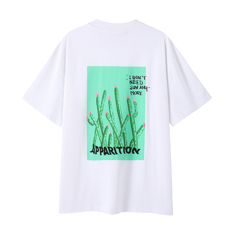 Apparition艺术植物印花短袖