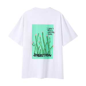 Apparition艺术植物印花短袖