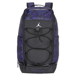 NBA官方正品-Jordan差旅户外运动休闲拉链隔层双肩包书包32.9L