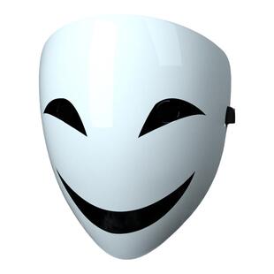 微笑漆黑的子弹蛭子影胤面具全脸小丑黑之契约者怪盗基德万圣节