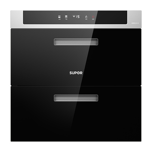 【两抽】苏泊尔MQ10消毒柜聚合家用嵌入式餐具高温二星级303E508