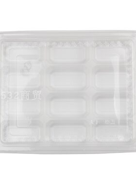 一次性透明饺子盒外卖水饺托盒子