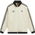 李宁华夫格外套女春季2026新情侣拉链卫衣复古美式上衣运动夹克男