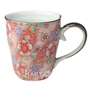 有田烧波佐见烧手绘咖啡杯日本友禅陶瓷工艺品茶杯马克杯子
