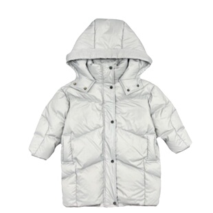 儿童中长款羽绒服加厚外套滑雪服2025中大男童女童三防极寒免洗冬