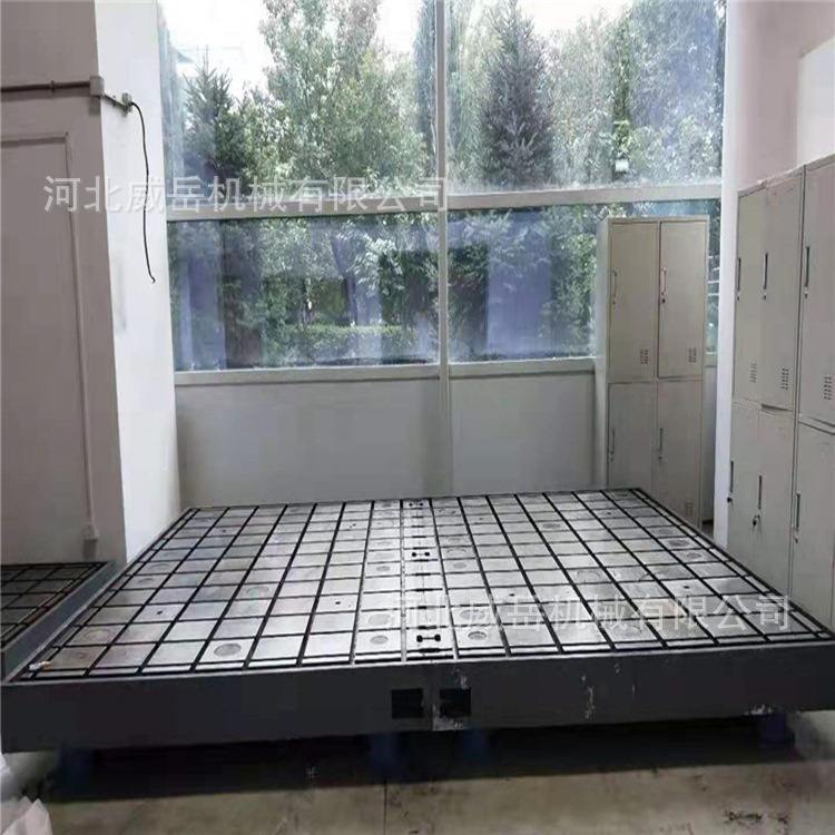铸造加工焊接检验铸铁平台  t型槽试验平台 钳工划线装配平台定制