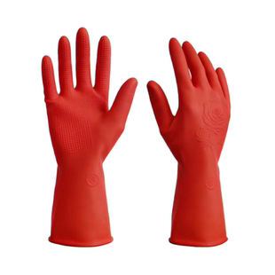 薄款贴手迷你橡胶牛筋乳胶手套洗碗洗衣服女家务胶皮塑胶防水耐用