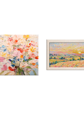 【人气新品】花卉夫妻主卧床头画