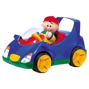 TOLO玩具帅男孩女孩电动跑车益智早教玩具车塑料仿真摔不坏小跑车