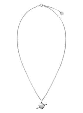 中性一箭穿心不锈钢项链