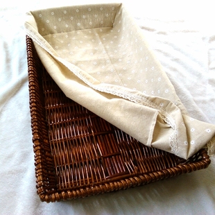 热销藤编收纳筐柳编展示编织超值面包竹篮果盘收纳篮水果篮子包邮