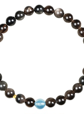 山川心语天然水晶手链招财转运