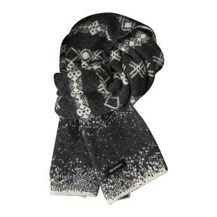 韩系2025新款复古美拉德色系保暖针织围脖女秋冬季防寒情侣款围巾