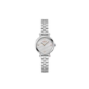 【节日礼物】FURLA芙拉 PETITE SHAPE银色水晶表盘钢带石英女表