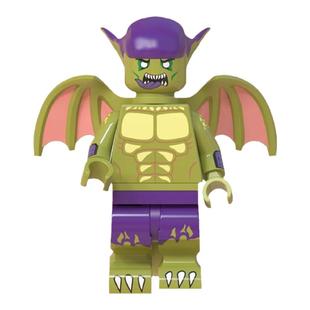 中国积木积木人仔平行宇宙蜘蛛侠温格暗影猪侠徘徊者超人绿魔玩具