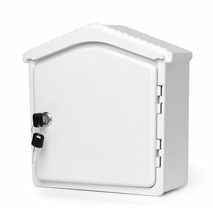 新款带锁屋顶奶箱室外挂墙箱免钉鲜奶投递箱收纳箱送奶箱批发包邮