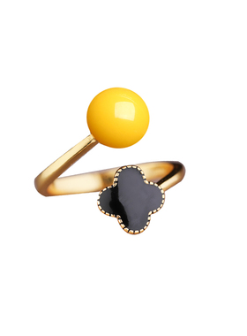 S925银材质diy镶嵌珍珠圆珠戒托