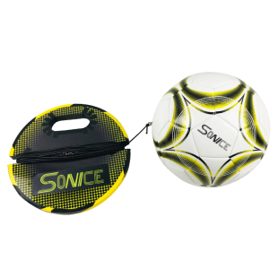 舒奈斯足球复位训练器回弹射门训练器任意球复位器足球训练器材