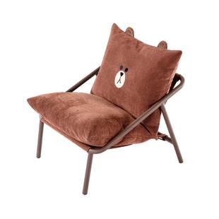 现代ZINUS际诺思 Chair沙发LINEFRIENDS联名单人休闲懒人卡通座椅