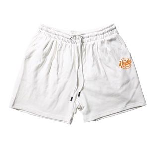 蜜丘琳新款 HUSTLE嘻哈运动短裤子 说唱潮流国潮街舞宽松运动短裤