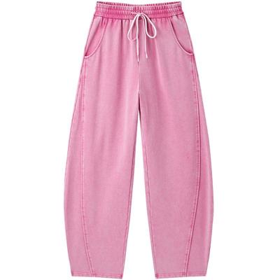 乐町垂顺纯棉针织香蕉裤