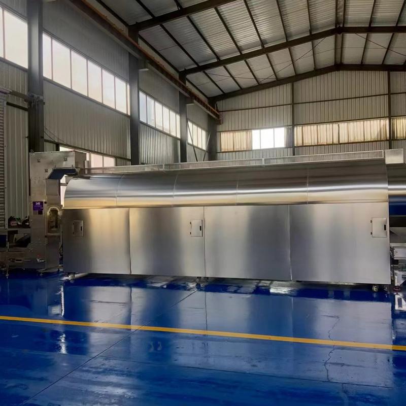 芝麻菜籽连续电磁炒锅 芝麻油酱成套加工设备 胡麻炒制烘干生产线