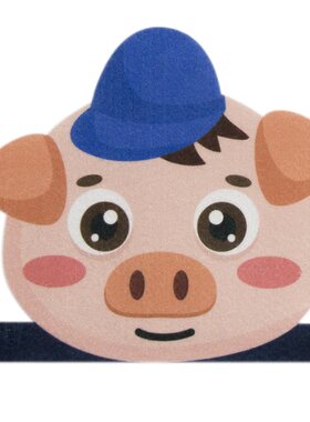 三只小猪儿童头饰表演道具