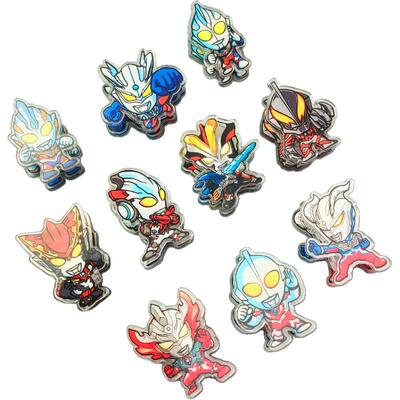 Q版奥特曼周边PP夹卡通动漫电影便签书本夹子学生送人生日小礼物