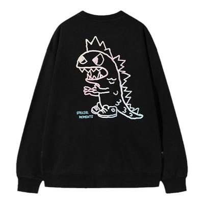 tokidoki/淘奇多奇艺术家趣味IP印花圆领卫衣男女情侣宽松上衣潮