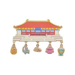 南京博物院文创金属冰箱贴定制北京西安馆杭州苏州上海旅游纪念品