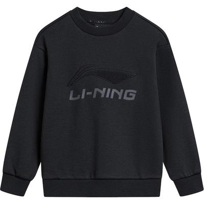 李宁男女童加绒卫衣新款