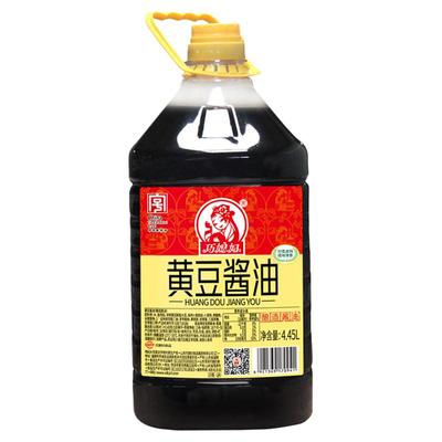 巧媳妇黄豆酱油4.45L大桶装