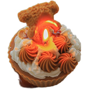 《快乐无边》fourmeals原创可爱香薰蜡烛圣诞新年生日礼物女情侣