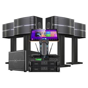 威斯汀168大包房级专业卡拉ok音响套装K歌影院点歌全套影音室专用
