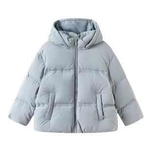 【premium】巴拉巴拉男童白鹅绒羽绒服大童连帽外套儿童冬装新款5