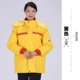 Желтый пуховик