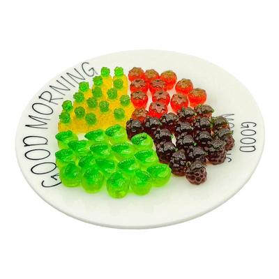 爆汁爆浆立体水果夹心软糖高颜值果汁软糖独立包装零食橡皮糖果