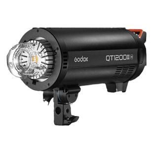 godox神牛闪客QT-1200III三代摄影棚闪光灯大型家居人像拍摄1200W大功率高速同步快速回电