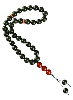 和田玉泰斯比哈33颗念珠太斯比哈