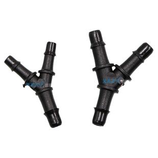 鑫新智源墨管接头适用于喷绘机写真机UV平板打印机直通对接头快速Y型转接头三通接头大转小接头两通对接墨管