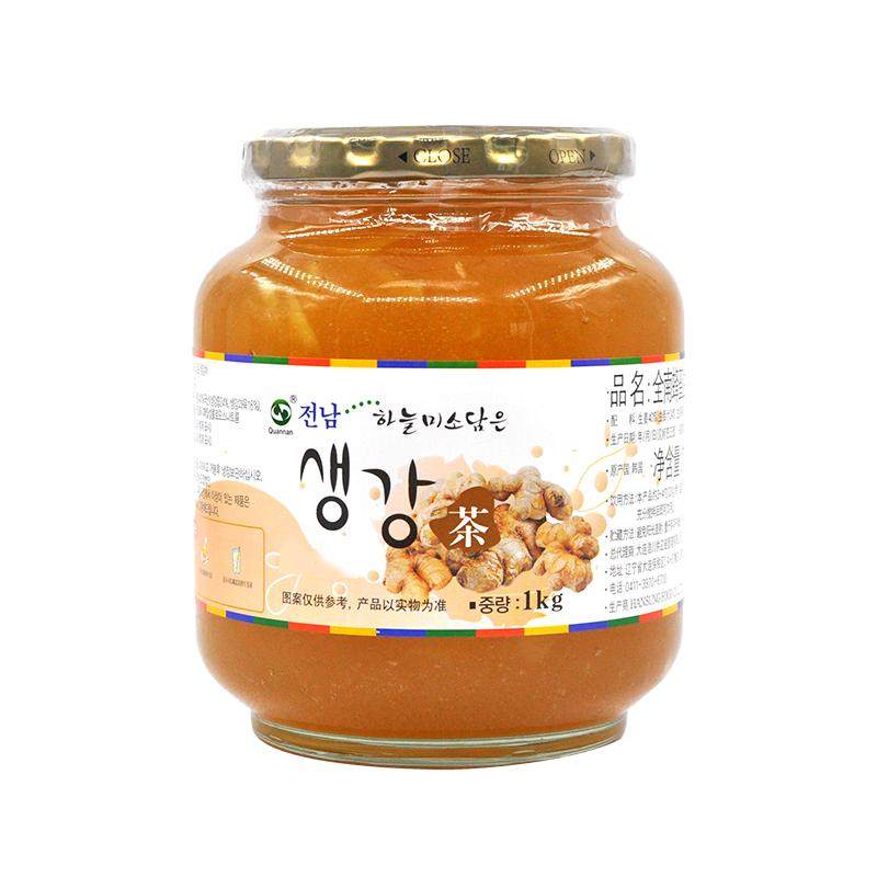 全南蜂蜜进口1000g韩国生姜茶