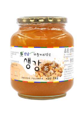 全南蜂蜜进口1000g韩国生姜茶