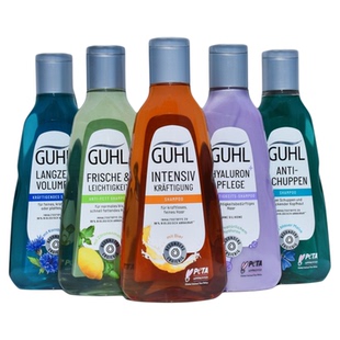 现货 德国GUHL燕麦啤酒柠檬迷迭香控油蓬松去屑洗发水护发素