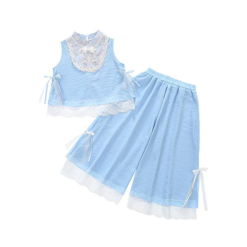 六一儿童国风汉服合唱朗诵演出服