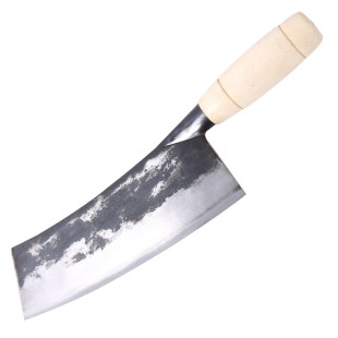 天台街头老梅薄刀锻打夹钢超快锋利家用厨房切片刀具女士菜刀专用