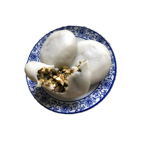 【咸饼】温州本地传统咸饼咸菜心/酸包菜米饼 5个半成品 乐清之家